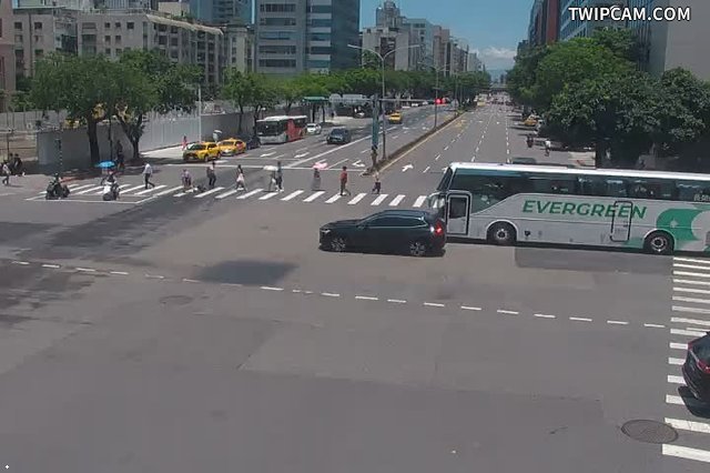 台北市道路 民生東路-松江路口即時影像