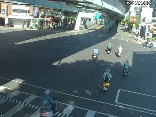 台北市道路 重慶北路-民權西路口即時影像