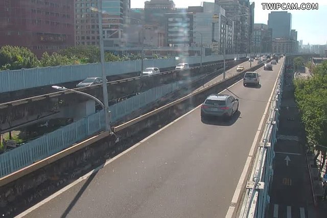 台北市道路 市民高架-西寧北路即時影像