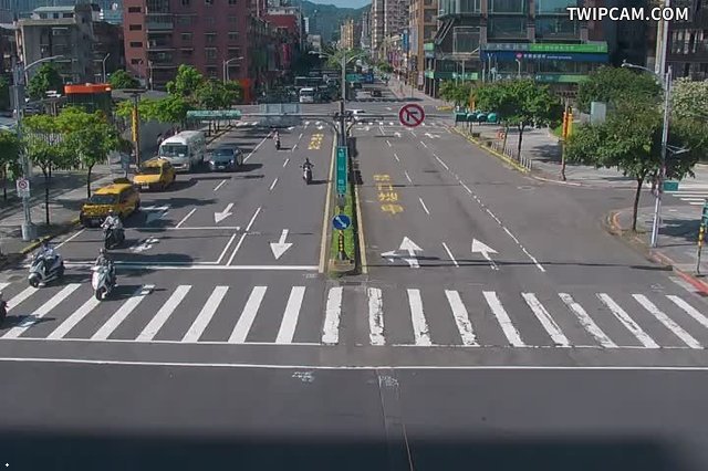 台北市道路 市民大道-松山路口即時影像