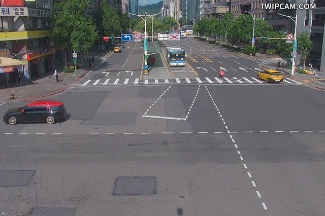台北市道路 信義路四段-光復南路口即時影像