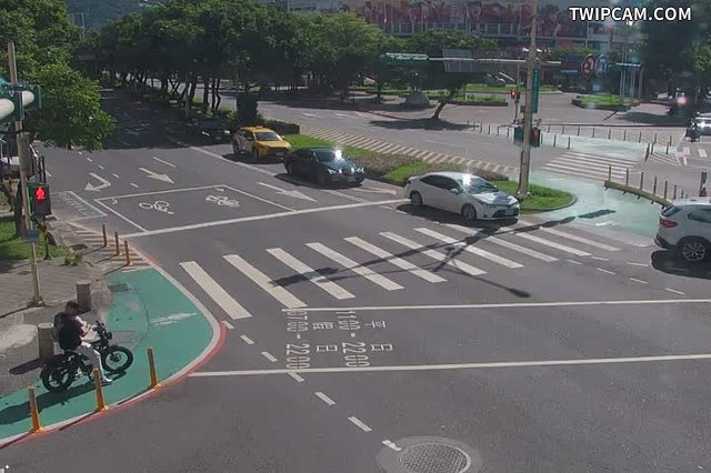 台北市道路 士東路-忠誠路口即時影像