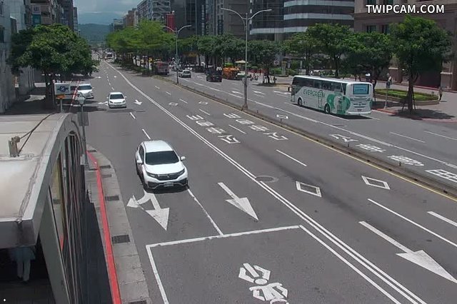 台北市道路 松江路與民生東路口即時影像