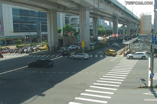 台北市道路 松江路市民大道口即時影像