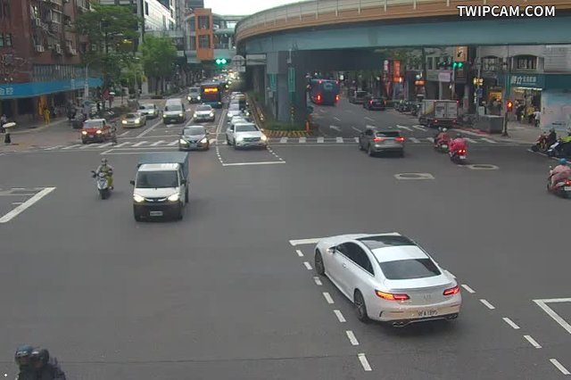 台北市道路 復興南路與和平東路口即時影像