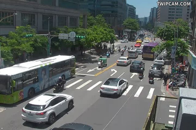 台北市道路 瑞光路與江南街口即時影像