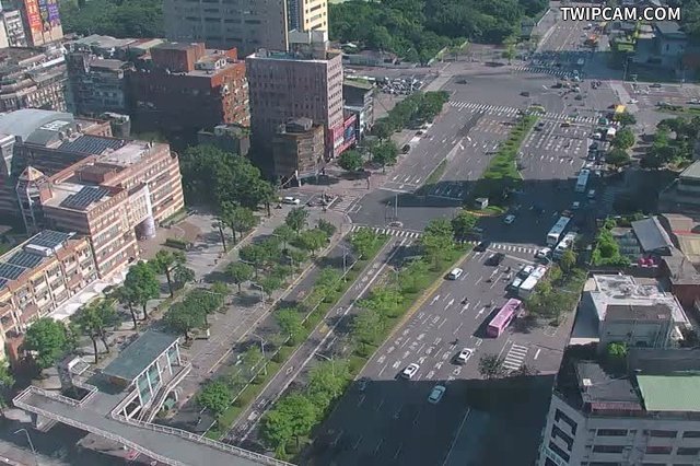 台北市道路 中華路一段39號2(台糖騰雲大樓頂樓西北角)即時影像