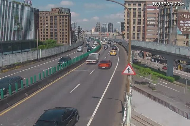 台北市道路 市高(光復) 市高西行既設鋼構即時影像