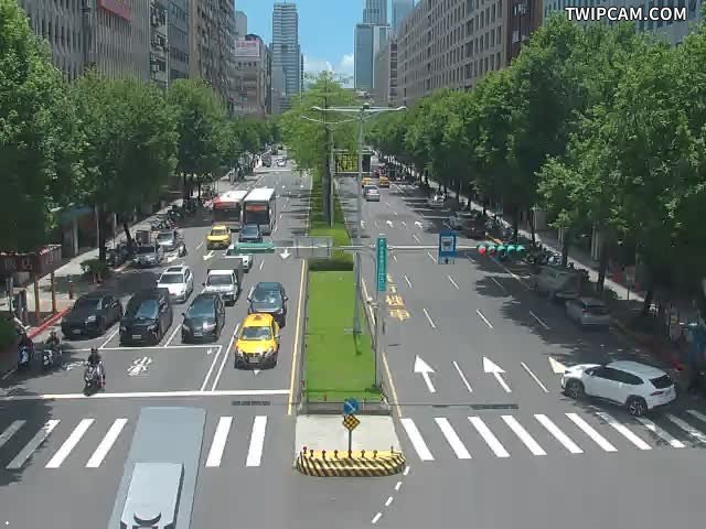 台北市道路 忠孝-延吉路口即時影像