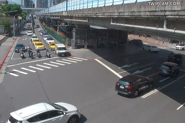 台北市道路 八德-新生北路口即時影像