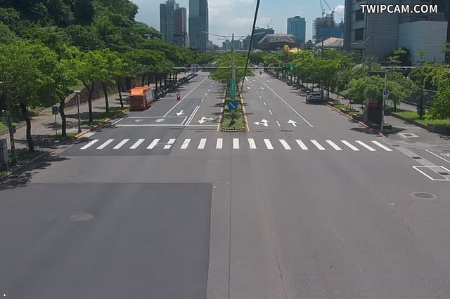 台北市道路 忠孝東路7段325巷口即時影像
