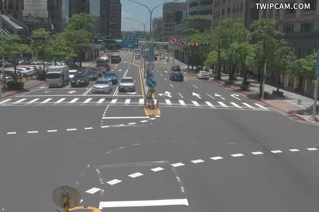 台北市道路 民權東路6段180巷口即時影像