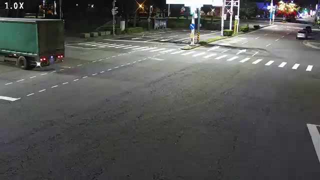 台中市道路 中清路/環中路(右側車流往文心路),Zhongqing Rd./Huanzhong Rd. (Right side Traffic flow to Wenxin Rd.)即時影像