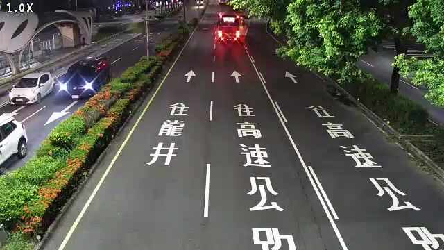 台中市道路 臺灣大道/朝富路(右側車流往台中交流道),Taiwan Blvd/Chaofu Rd. (Right side Traffic flow to Taichung Interchange)即時影像