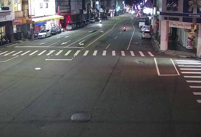 台中市道路 河南路/福星路(右側車流往臺灣大道),Henan Rd./Fuxing Rd. (Right side Traffic flow to Taiwan Blvd)即時影像