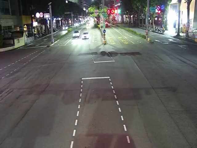 台中市道路 臺灣大道/英才路(右側車流往台中交流道),Taiwan Blvd/Yingcai Rd. (Right side Traffic flow to Taichung Interchange)即時影像