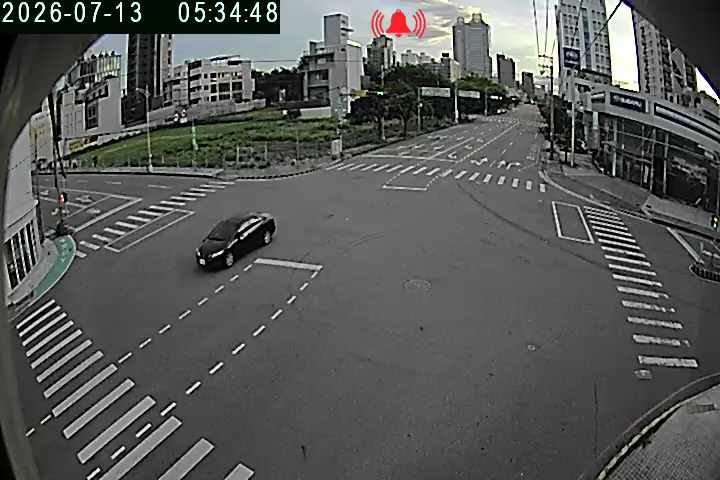 台中市道路 安和路/朝馬路(右側車流往臺灣大道),Anhe Rd./Chaoma Rd. (Right side Traffic flow to Taiwan Blvd)即時影像