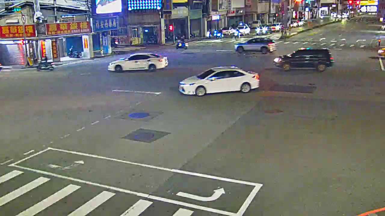 台中市道路 北屯路/文心路(右側車流往進化北路),Beitun Rd./Wenxin Rd.( Right side Traffic flow Jinhua N. Rd.)即時影像