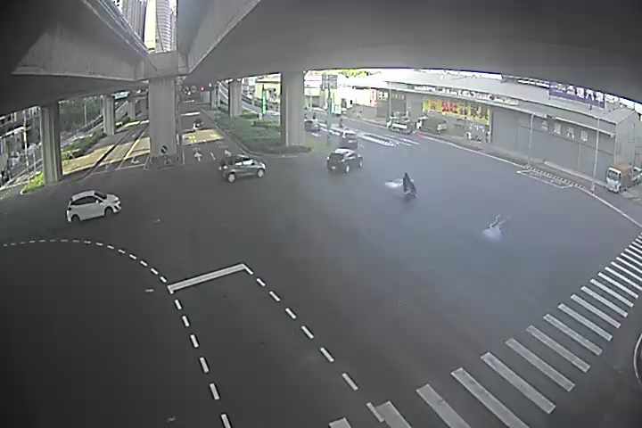 台中市道路 環中路/青海路(右側車流往臺灣大道),Huanzhong Rd/Qinghai Rd (Right side Traffic flow to Taiwan Blvd)即時影像