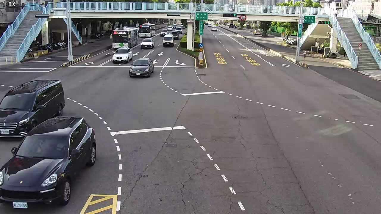 台中市道路 臺灣大道/福安路(右側車流往文心路),Taiwan Blvd/Fuan Rd. (Right side Traffic flow to Wenxin Rd.)即時影像