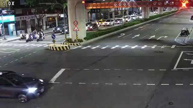 台中市道路 文心路/昌平路(右側車流往崇德路),Wenxin Rd/Changping Rd (Right side Traffic flow to Chongde Rd)即時影像