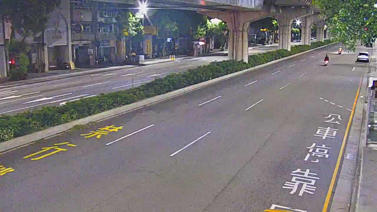 台中市道路 文心路/河南路(右側車流往中清路),Wenxin Rd/Henan Rd (Right side Traffic flow to Zhongqing Rd)即時影像