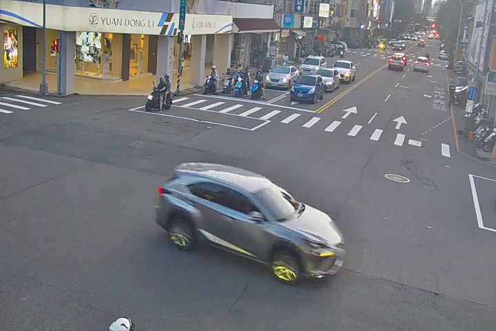 台中市道路 向上路/東興路(右側車流往文心路),Xiangshang Rd/Dongxing Rd (Right side Traffic flow to Wenxin Rd)即時影像