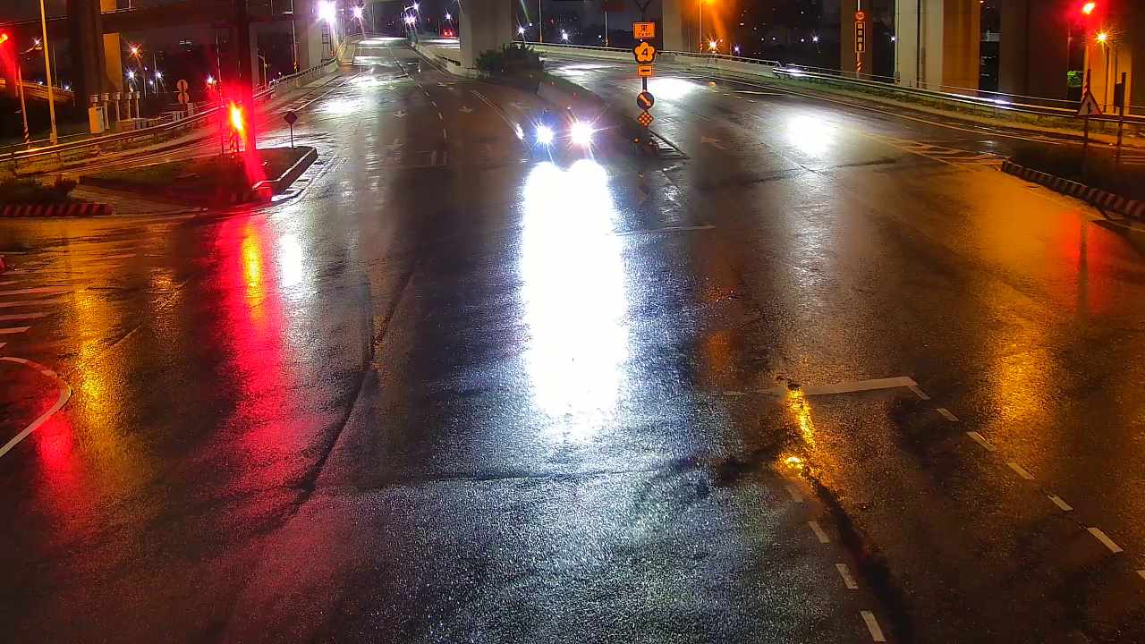 台中市道路 潭子聯絡道/國4匝道口(右側車流往福貴路) Tanzi Access Rd/Highway No. 4  Ramp (Right side Traffic flow to Fugui Rd)即時影像