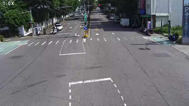台中市道路 中清路三段/家樂福旁(右側車流往大雅),Sec. 3, Zhongqing Rd/Carrefour (Right side Traffic flow to Daya)即時影像