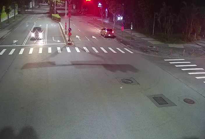 台中市道路 敦化路/仁平路(右側車流往經貿路)Dunhua Rd./Renping Rd. (Right side Traffic flow to Jingmao Rd.)即時影像