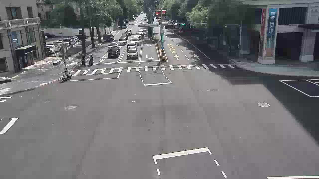 台中市道路 五權西路/美村路(右側車流往南屯交流道),Wuquan W. Rd/Meicun Rd (Right side Traffic flow to Nantun Interchange)即時影像