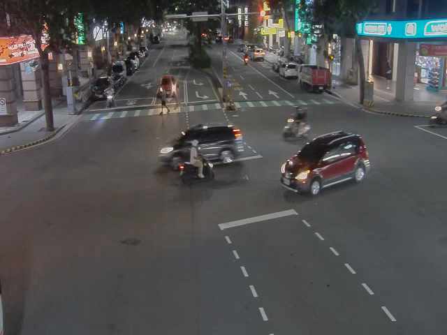 台中市道路 公益路/黎明路(右側車流往環中路),Gongyi Rd/Liming Rd (Right side Traffic flow to Huanzhong Rd)即時影像
