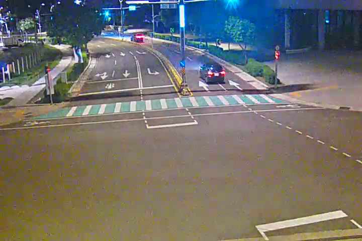 台中市道路 中科路/黎明路(右側車流往經貿五路) Zhongke Rd./Liming Rd. (Right side Traffic flow to Jingmao 5th Rd.)即時影像