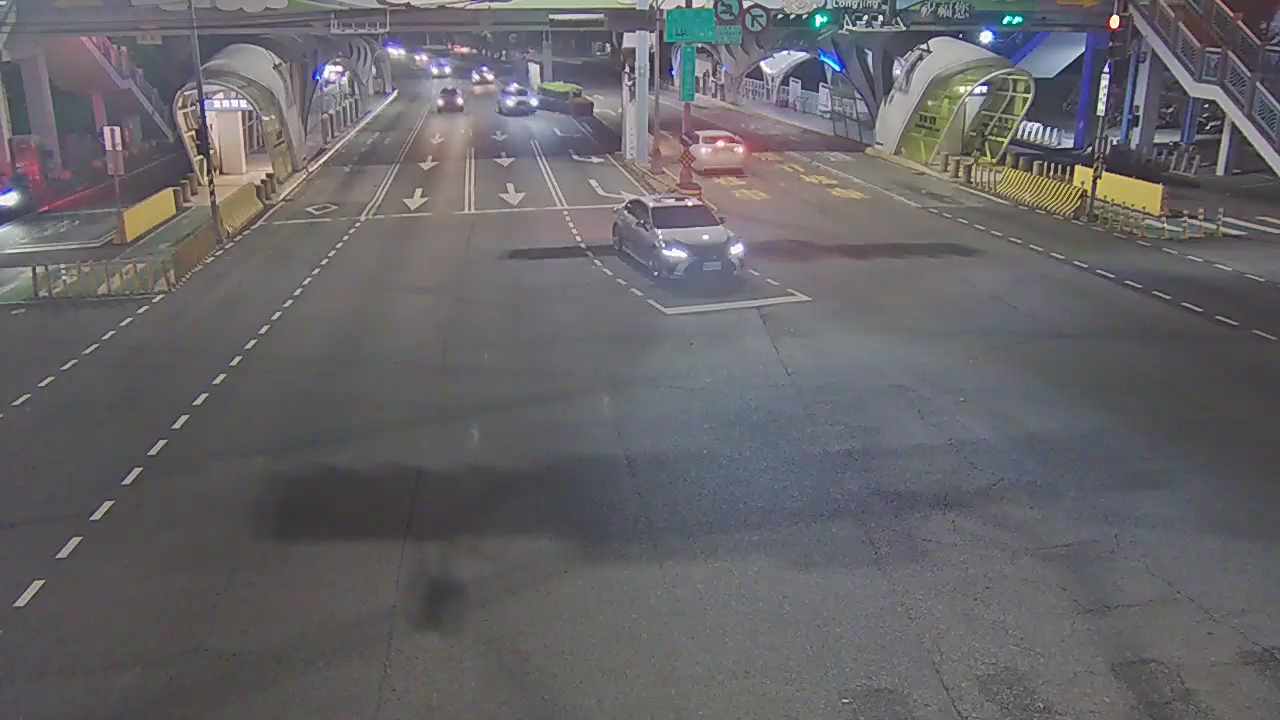 台中市道路 台灣大道/國際街(右側車流往台中車站),Taiwan Blvd/International Street. (Right side Traffic flow to Taichung Station)即時影像