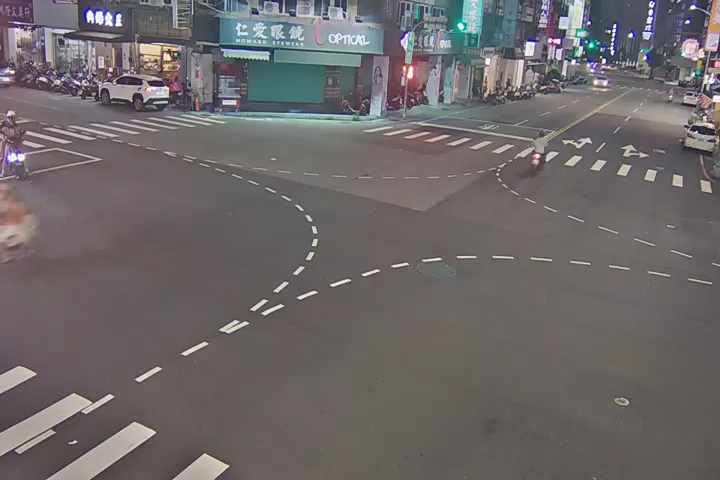 台中市道路 學士路/健行路 (右側車流往五權路) Xueshi Rd./Jianxing Rd./(Right side Traffic flow to Wuquan Rd.)即時影像