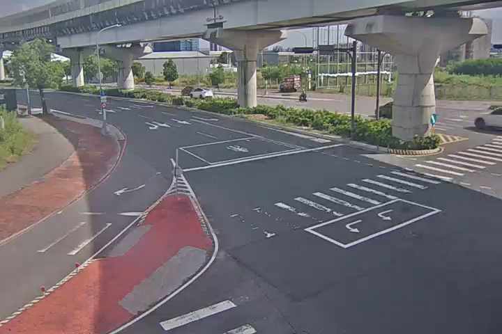 台中市道路 三民西路/文心南路(右側車流往中山醫方向),Sanmin W. Rd./Wenxin S. Rd. (Right side Traffic flow to CSMU)即時影像