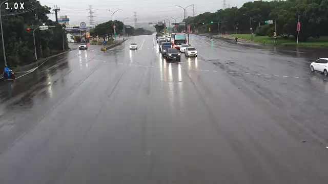 台中市道路 西屯路/向上路 (右側車流往梧棲方向) Xitun Rd./Xiangshang Rd..(Right side Traffic flow to Wuqi Dist.)即時影像