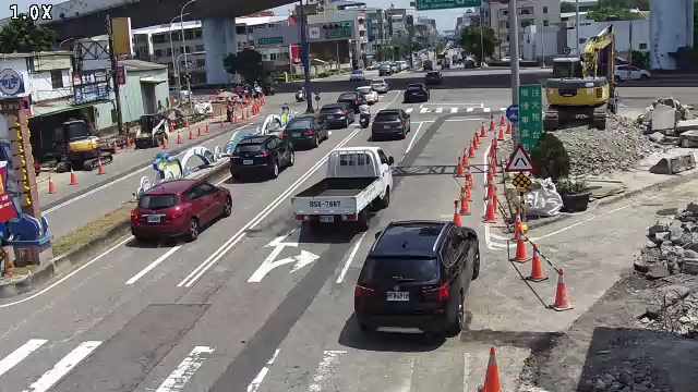 台中市道路 清水區中山路/中正街(右側車流往大甲方向)Zhongshan Rd./Zhongzheng St.((Right side Traffic flow to Dajia Dist.)即時影像
