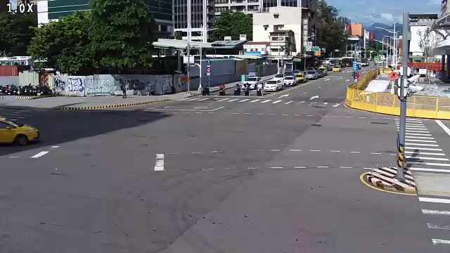 台中市道路 南京路/雙十路(右側車流往建成路) Nanjing Rd./,Shuangshi Rd. (Right side Traffic flow to Jiancheng Rd.)即時影像