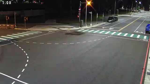 台中市道路 崇徳十九路/同榮東路 (右側車流往崇德路) Chongde 19th Rd./Tongrong E. Rd. (Right side Traffic flow to Chongde Rd.)即時影像