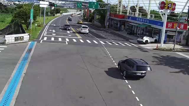 台中市道路 環中東路/六順路(右側車流往德芳南路),Huanzhong E. Rd./Liushun Rd. (Right side Traffic flow to Defang S. Rd.)即時影像