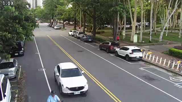 台中市道路 惠文路/大墩七街(右側車流往向上路)Huiwen Rd./Dadun 7th St.(Right side Traffic flow to Xiangshang Rd.)即時影像