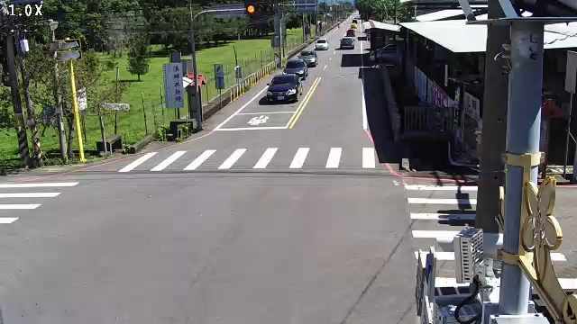 台中市道路 興中街/東山街 (右側車流往東勢)Xingzhong St./Dongshan St.(Right side Traffic flow to Dongshih)即時影像