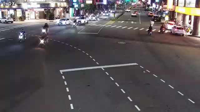 台中市道路 五權路/中清路(右側車流往崇德路方向),Wuquan W. Rd./Zhongqing Rd.(Right side Traffic flow to Chongde Rd.)即時影像