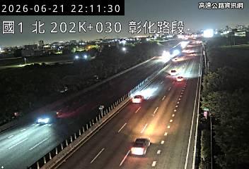 2026-06-21 22:07:00 國道1號北向202.9km=>202.9km 事故 附近歷史影像-2