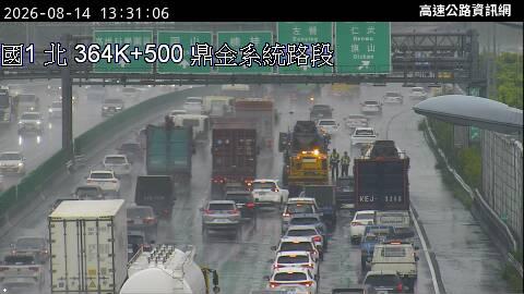 2026-08-14 13:26:00 國道1號北向364.1km=>364.1km 故障車 附近歷史影像-2