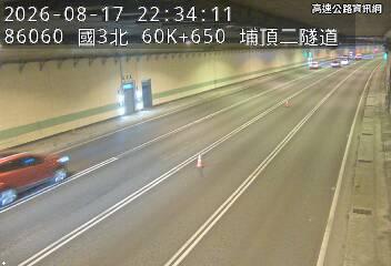 2026-08-17 22:29:00 國道3號北向60.9km=>60.9km 事故 附近歷史影像-2