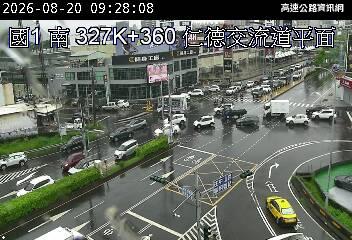 2026-08-20 09:22:00 國道1號北向327.4km=>327.4km 故障車 附近歷史影像-2