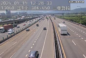 2026-09-19 12:23:00 國1高架北向30.8km=>30.8km 事故 附近歷史影像-2