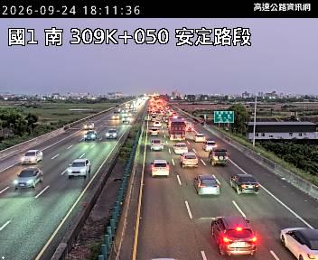 2026-09-24 18:07:00 國道1號南向309.8km=>309.8km 事故 附近歷史影像-2
